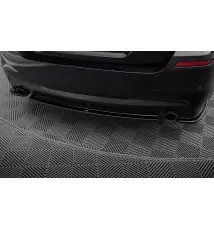 Arriere Splitter BMW 5 M-Pack Sedan/Touring F10/F11 (avec deux extrémités d'échappement simples)
