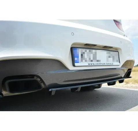 Arriere Splitter BMW 6 Gran Coupé MPACK (avec une barre verticale)