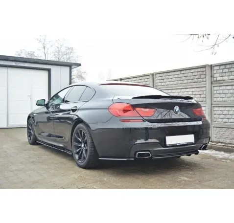 Arriere Splitter BMW 6 Gran Coupé MPACK (avec une barre verticale)