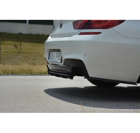 Arriere Splitter BMW 6 Gran Coupé MPACK (avec une barre verticale)