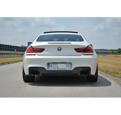 Arriere Splitter BMW 6 Gran Coupé MPACK (avec une barre verticale)