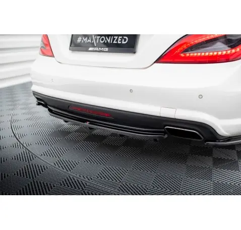 Arriere Splitter (avec une barre verticale) Mercedes-Benz CLS AMG-Line C218