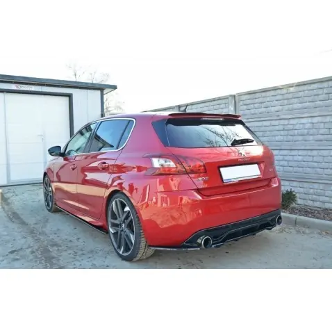 Arriere Splitter PEUGEOT 308 II GTI (avec barres verticales)