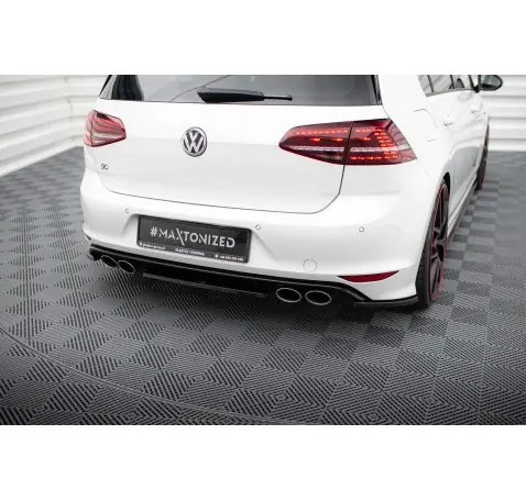 Arriere Splitter BVW GOLF VII R (avec barres verticales)