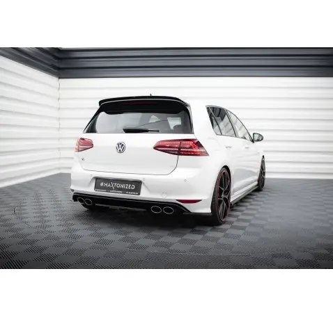 Arriere Splitter BVW GOLF VII R (avec barres verticales)