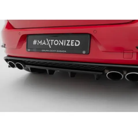 Arriere Splitter Volkswagen Golf R Hatchback Mk7 Facelift