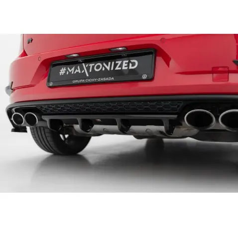 Arriere Splitter Volkswagen Golf R Hatchback Mk7 Facelift