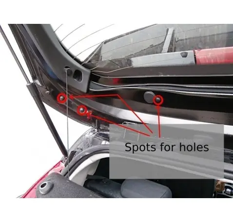 Becquet (RS Look) Ford Fiesta Mk7 / Mk7 FL