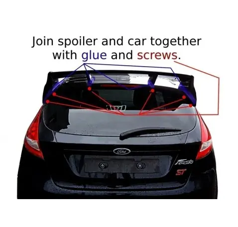 Becquet (RS Look) Ford Fiesta Mk7 / Mk7 FL