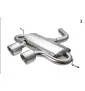 SILENCIEUX D'ECHAPPEMENT, VOLKSWAGEN GOLF VI, GOLF V R32, SCIROCCO 3