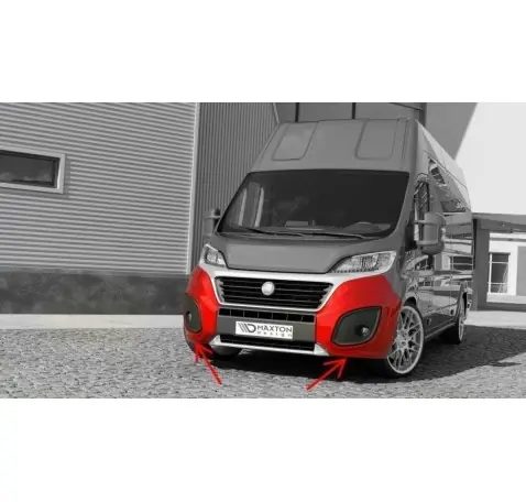 PARE-CHOCS AVANT FIAT DUCATO III (APRES FACELIFT)