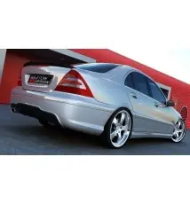 PARE CHOCS ARRIERE MERCEDES C W203 AMG 204 LOOK