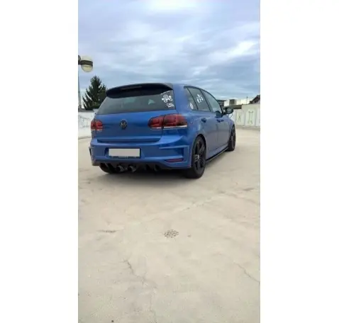 PARE-CHOCS ARRIERE VW GOLF VI (R400 LOOK)