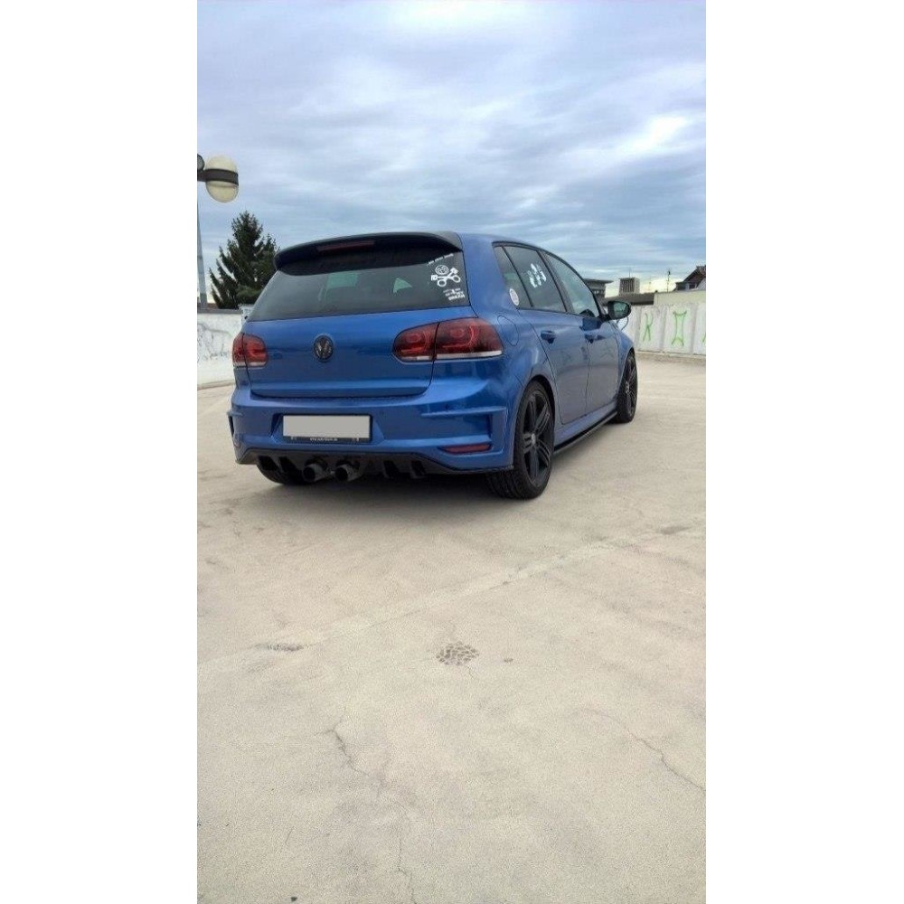 PARE-CHOCS ARRIERE VW GOLF VI (R400 LOOK)