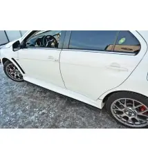 SPORT RAJOUTS DES BAS DE CAISSE POUR Mitsubishi Lancer Evo X