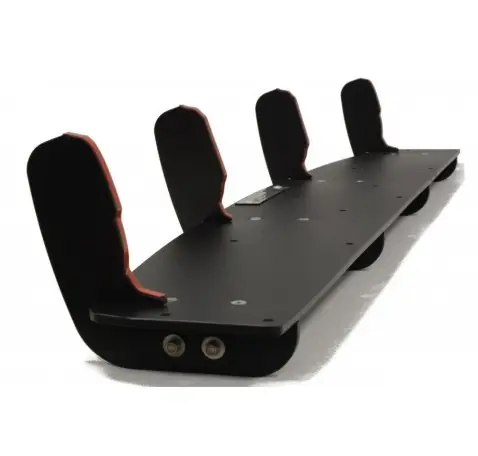 Diffuseur Arriere & Lame Du Pare-Chocs Arriere Audi A6 S-Line C7 (d'échappement 1x2)