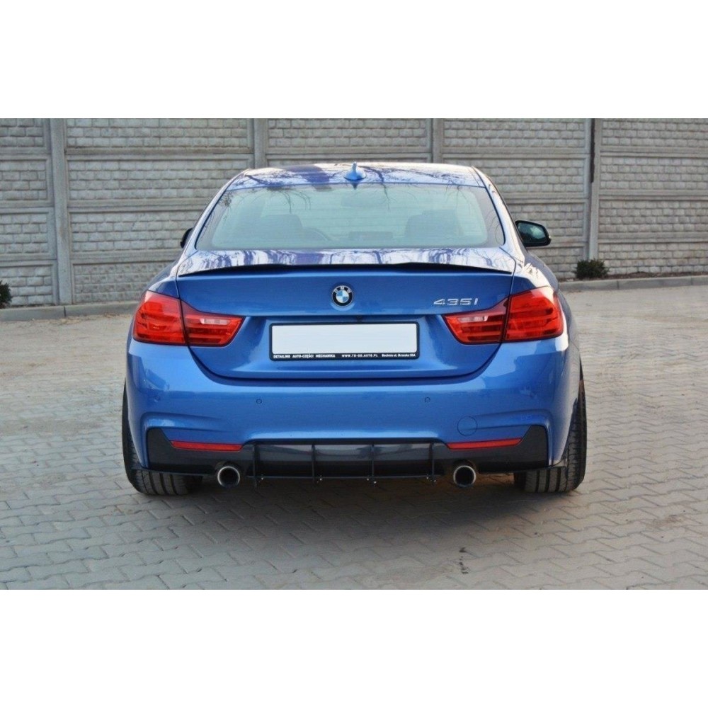 DIFFUSEUR ARRIERE & LAME DU PARE CHOCS ARRIERE BMW 4 Coupe / Gran Coupe / Cabrio M-Pack F32 / F36 / F33