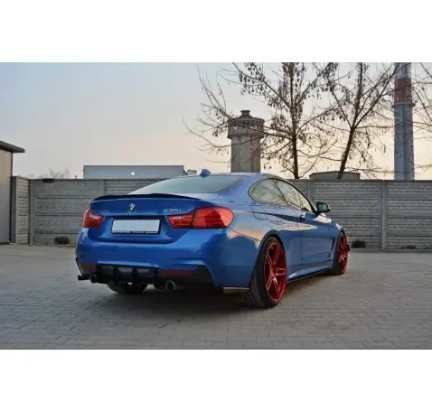DIFFUSEUR ARRIERE & LAME DU PARE CHOCS ARRIERE BMW 4 Coupe / Gran Coupe / Cabrio M-Pack F32 / F36 / F33