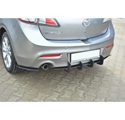 MAZDA 3 MK2 SPORT (AVANT FACELIFT) DIFFUSEUR ARRIERE & LAME DU PARE CHOCS ARRIERE