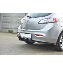 MAZDA 3 MK2 SPORT (AVANT FACELIFT) DIFFUSEUR ARRIERE & LAME DU PARE CHOCS ARRIERE