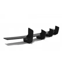 MAZDA 3 MK2 SPORT (AVANT FACELIFT) DIFFUSEUR ARRIERE & LAME DU PARE CHOCS ARRIERE