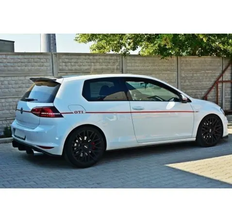 VW GOLF MK7 GTI DIFFUSEUR ARRIERE & LAME DU PARE CHOCS ARRIERE