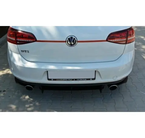 VW GOLF MK7 GTI DIFFUSEUR ARRIERE & LAME DU PARE CHOCS ARRIERE