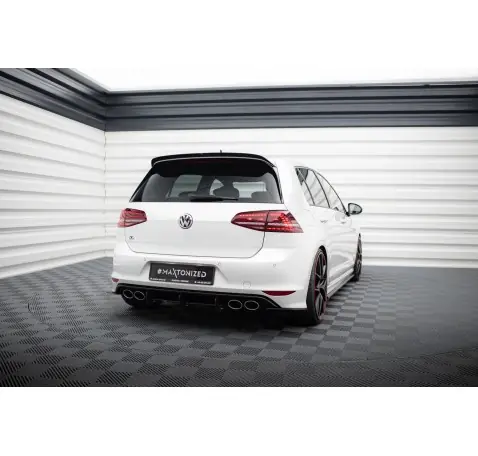 VW GOLF 7 R HATCHBACK DIFFUSEUR ARRIERE & LAME DU PARE CHOCS ARRIERE