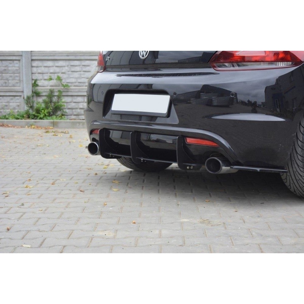 VW SCIROCCO R DIFFUSEUR ARRIERE & LAME DU PARE CHOCS ARRIERE