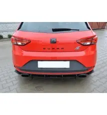 SEAT LEON III CUPRA DIFFUSEUR ARRIERE & LAME DU PARE CHOCS ARRIERE