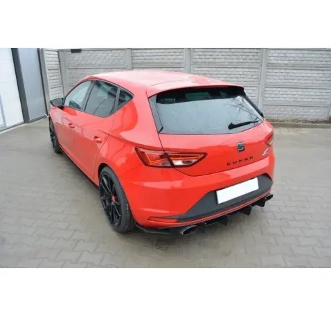 SEAT LEON III CUPRA DIFFUSEUR ARRIERE & LAME DU PARE CHOCS ARRIERE