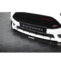 Sport Lame Du Pare-Chocs Avant V.2 Ford Fiesta ST Mk7 FL