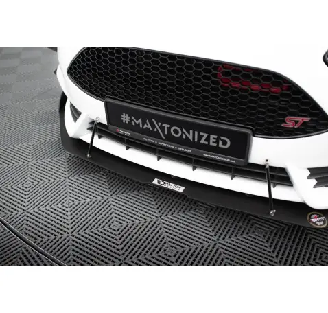 Sport Lame Du Pare-Chocs Avant V.2 Ford Fiesta ST Mk7 FL