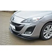 SPORT LAME DU PARE-CHOCS AVANT MAZDA 3 MK2 SPORT (AVANT FACELIFT)