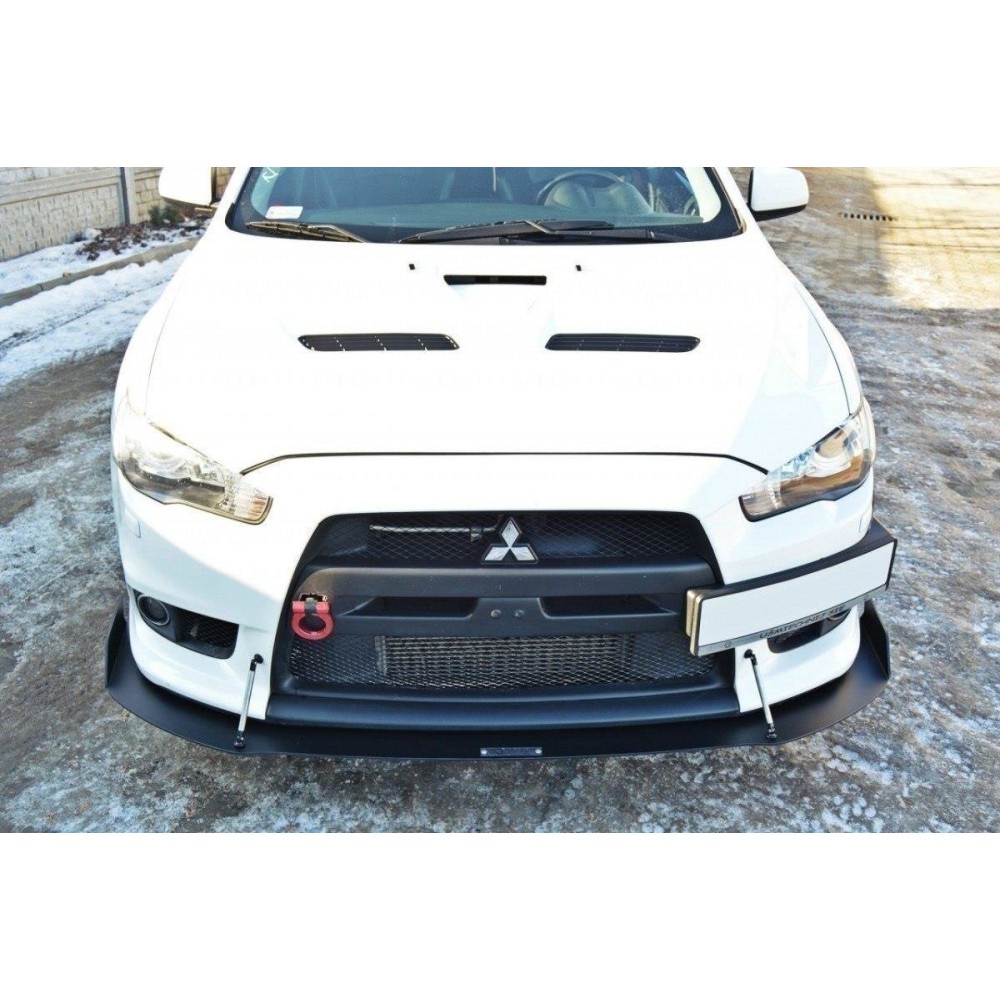 SPORT LAME DU PARE-CHOCS AVANT V.1 Mitsubishi Lancer Evo X