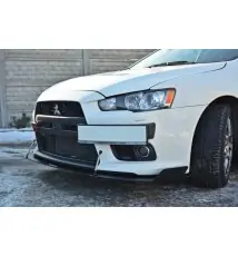 SPORT LAME DU PARE-CHOCS AVANT V.1 Mitsubishi Lancer Evo X