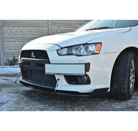 SPORT LAME DU PARE-CHOCS AVANT V.1 Mitsubishi Lancer Evo X