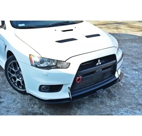 SPORT LAME DU PARE-CHOCS AVANT V.2 Mitsubishi Lancer Evo X
