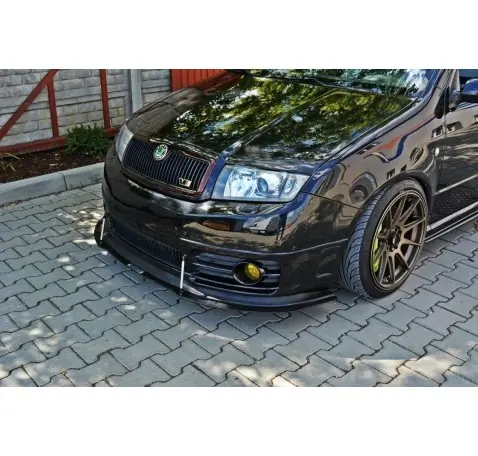 Sport Lame Du Pare-Chocs Avant Skoda Fabia RS Mk1