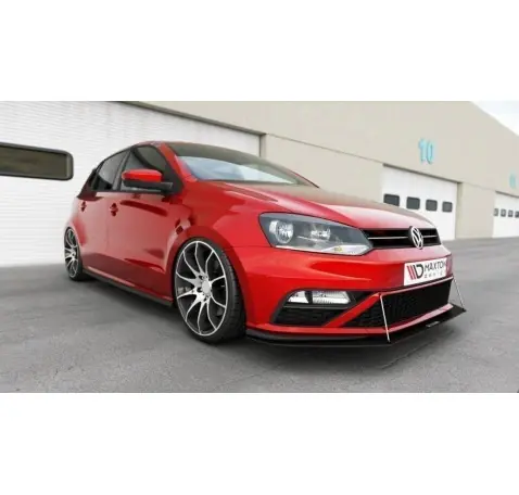 SPORT LAME DU PARE-CHOCS AVANT Volkswagen Polo GTI Mk5 Facelift