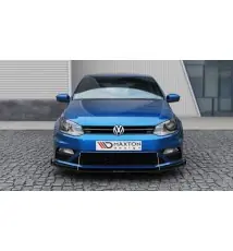 SPORT LAME DU PARE-CHOCS AVANT (avec des ailes) Volkswagen Polo GTI Mk5 Facelift