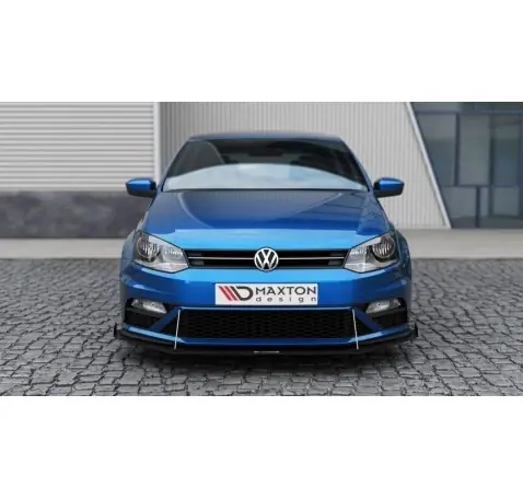SPORT LAME DU PARE-CHOCS AVANT (avec des ailes) Volkswagen Polo GTI Mk5 Facelift