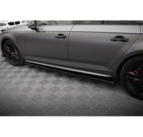 Rajouts Des Bas De Caisse Pour Audi S4 / A4 S-Line / A4 Competiton B9