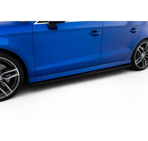Rajouts Des Bas De Caisse Pour V.1 Audi S3 / A3 S-Line 8V / 8V FL Sedan
