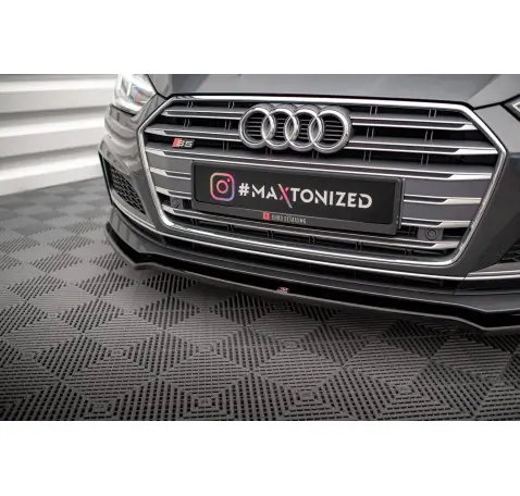 Lame Du Pare-Chocs Avant V.1 Audi S5 / A5 S-Line F5 Coupe / Sportback