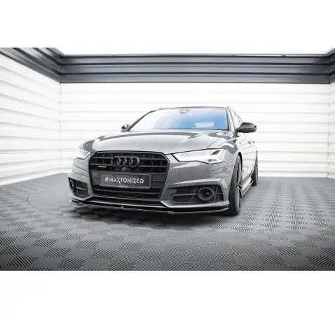 Lame Du Pare-Chocs Avant V.1 Audi A6 / A6 C7 S-line/ S6 C7 Facelift