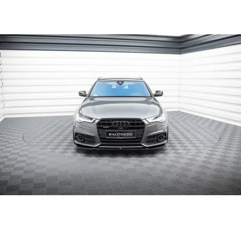 Lame Du Pare-Chocs Avant V.1 Audi A6 / A6 C7 S-line/ S6 C7 Facelift