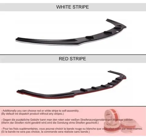 LAME DU PARE-CHOCS AVANT V.1 Mazda 6 GJ (Mk3) Facelift