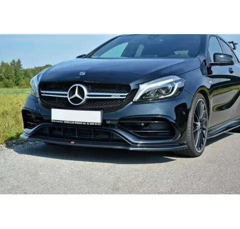 Lame Du Pare-Chocs Avant V.1 Mercedes A W176 AMG Facelift