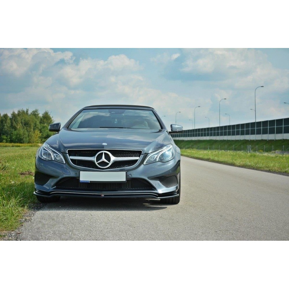 LAME DU PARE-CHOCS AVANT V.1 Mercedes - Benz E Coupe / Cabrio C207 Facelift / A207 Facelit